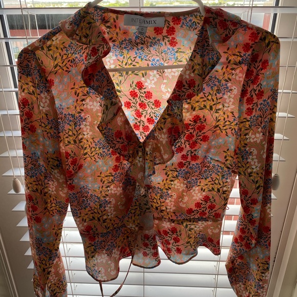 Intermix long sleeve shirt - Picture 1 of 3